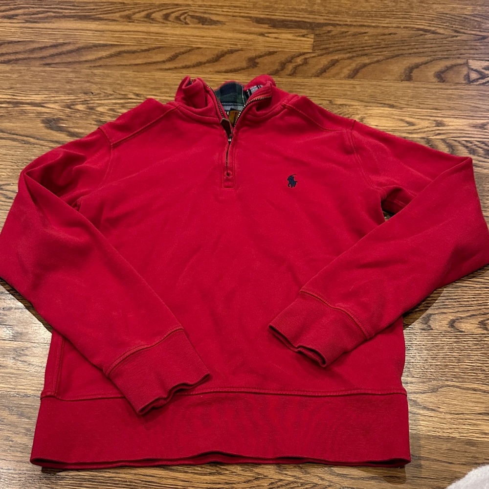 Polo by Ralph Lauren Crimson Zip-Up